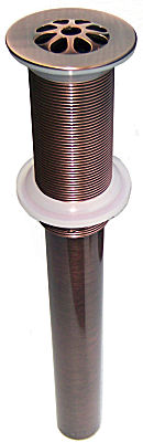 Polished Copper Bathroom Sink Drain MT749 ACP