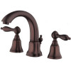 Lavatory Faucet Two Handle Widespread. D304040RB.