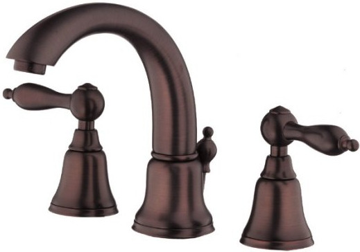 Lavatory Faucet Two Handle Widespread. D304040RB.