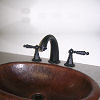Colonial Crest Oil Rubbed Bronze Bathroom Sink Faucet
