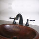 Colonial Crest Oil Rubbed Bronze Bathroom Sink Faucet