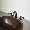 Oil Rubbed Bronze Vanity Sink Faucet F120-NKABOC. Nuevo Mission Collection