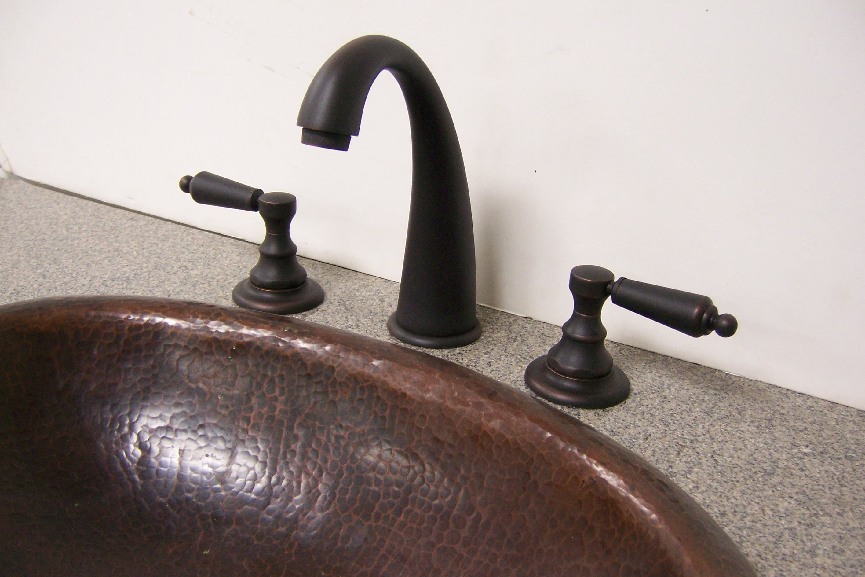 Victorian Oil Rubbed Bronze Bathroom Sink Faucet - F120-GKHOB