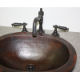 Victorian Oil Rubbed Bronze Bathroom Sink Faucet