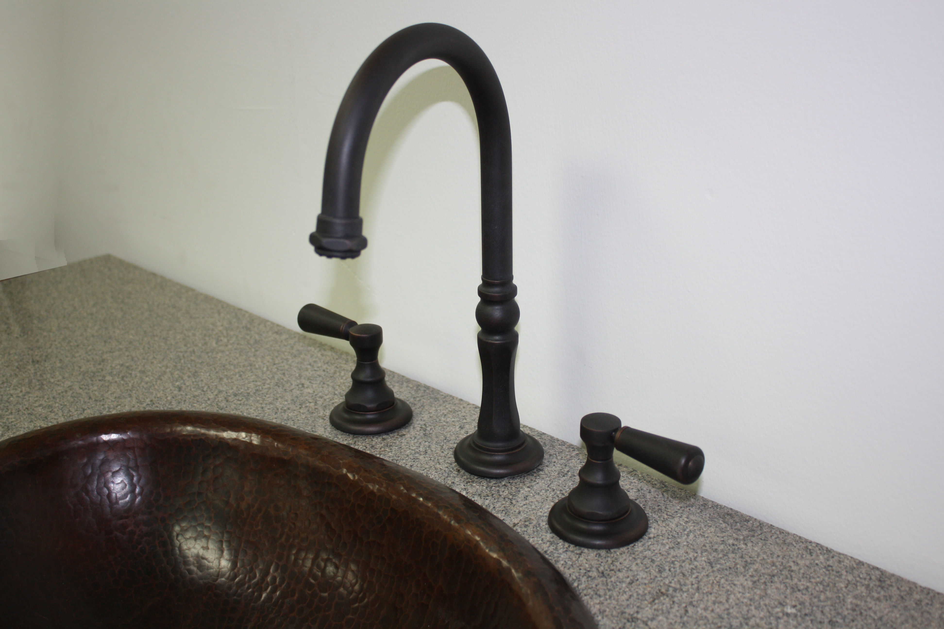 Goose Neck Oil Rubbed Bronze Bathroom Sink Faucet. F120GN-F-OB