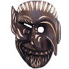 Old Evil Man, Carved Wood Mask