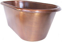 Terra Smooth Copper Tub