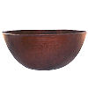 Weathered Hammered Copper Bowl