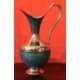 Folk Art Turquoise/Patinado Copper Pitcher