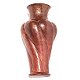 Arts & Crafts Twisted Copper Vase