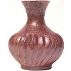 Hammered Twisted-Pronged-Round Copper Vase
