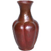 Pronged Hammered Copper Vase