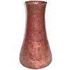 Flat Tall Hammered Copper Vase