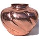 Arts & Crafts Twisted Polished Copper Vase