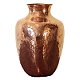 Folk Art Triangular Copper Vase