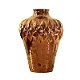 Folk Art Polished Diamond Copper Vase