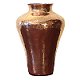 Folk Art Polished Round Copper Vase