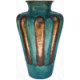 Arts & Crafts Big Turquoise Copper Vase