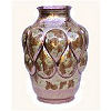 Arts & Crafts Drops Golden Copper Vase
