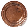 Laurel Hammered Copper Plate