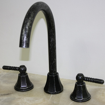 Kitchen Sink Fixtures on Black Iron Kitchen Sink Faucet   361111 0