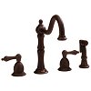 Oil Rubbed Bronze Two-Handle Kitchen Sink Faucet
