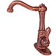 Antique Copper Bar/Prep Sink Faucet