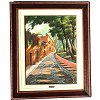 Noon in the Park. Mexican Contemporary Oil Painting