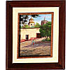 Saint Loreto House. Mexican Contemporary Oil Painting