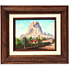 Bernal Rock, Qro. M?xico. Mexican Contemporary Oil Painting