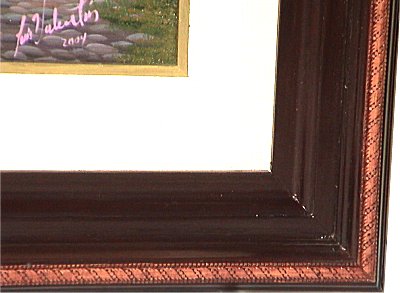 Villa Jacaranda, San Miguel de Allende, Mexico. Contemporary Painting Details
