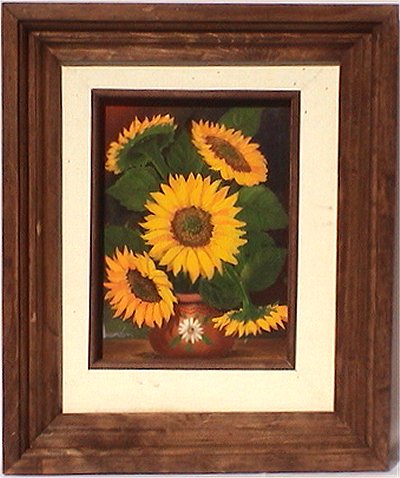 Sunflowers. Mexican Fine Oil Painting