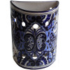 Blue Talavera Ceramic Sconce
