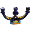 Rainbow Talavera Candle Holder