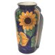 Yellow Talavera Tall Flower Vase