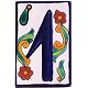 TalaMex Colonial Talavera Ceramic House Number One