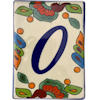 TalaMex Mexican Talavera Hacienda Tile House Number Zero