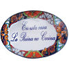 Multicolor Talavera Ceramic House Plaque. En Esta Casa la Reina no Cocina
