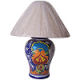 Multicolor Talavera Ceramic Lamp