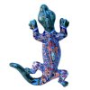Medium Multicolor Garden Ceramic Lizard