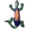 TalaMex Medium Sun Garden Ceramic Lizard