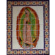 TalaMex Our Lady Virgen De Guadalupe. Clay Talavera Tile Mural