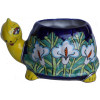 Lily Turtle Talavera Ceramic Planter