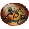 Oval Brown Talavera Ceramic Platter