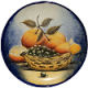 Round Blue II Talavera Ceramic Platter
