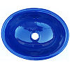 Small Washed Blue Talavera Ceramic Sink