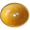 Big Washed Mango Talavera Ceramic Sink