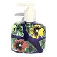 Small Pansy Talavera Soap Container