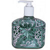 Green/White Talavera Soap Container