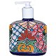 Colorful Talavera Soap Container